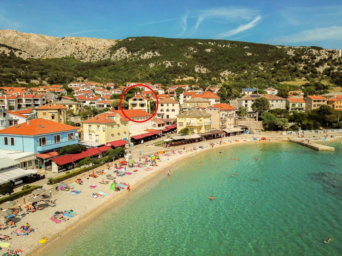 Studio Apartments Cavrak With Terrace Baška Kültér fotó