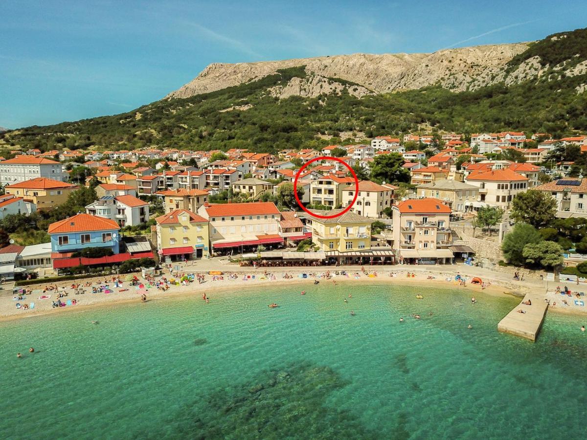 Studio Apartments Cavrak With Terrace Baška Kültér fotó