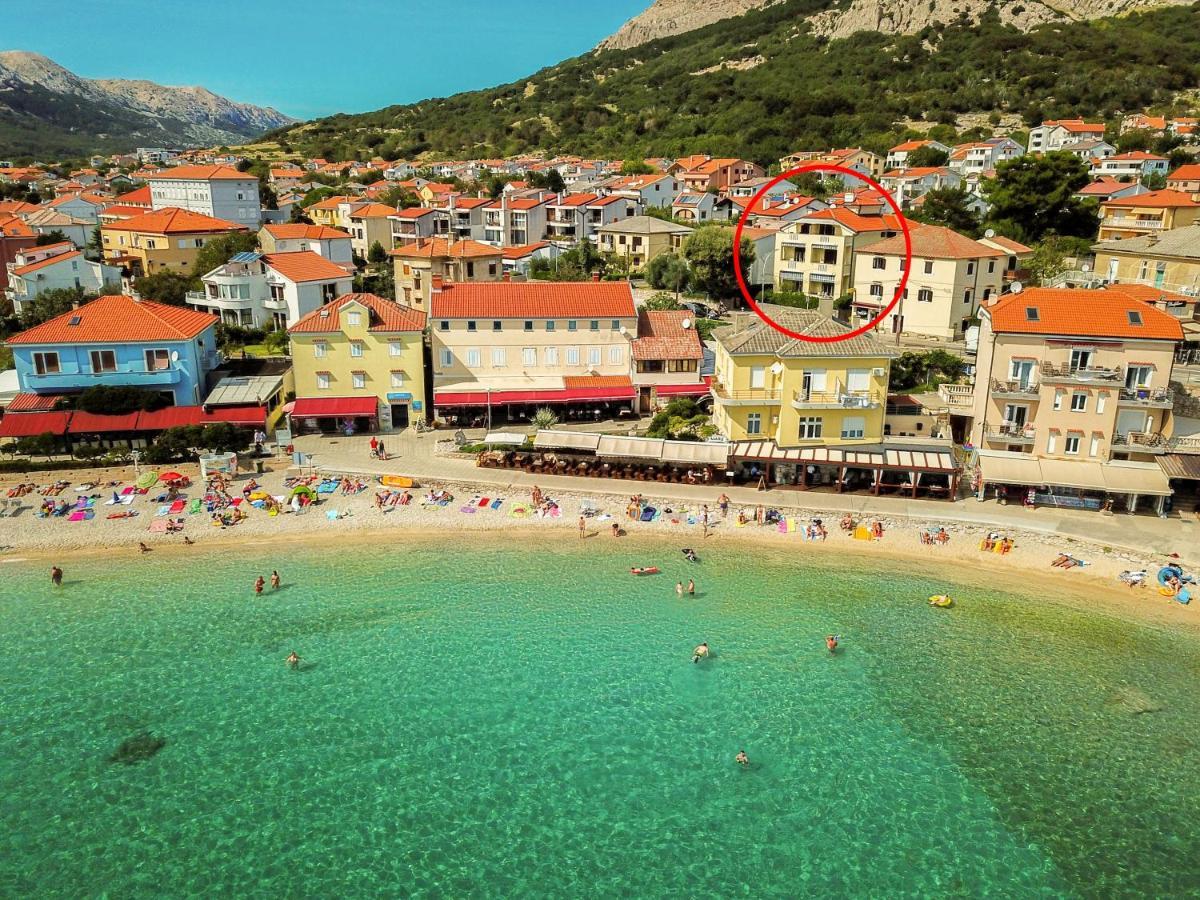 Studio Apartments Cavrak With Terrace Baška Kültér fotó